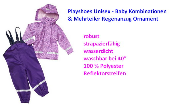 Regenbekleidung Kinder  Zweiteiler